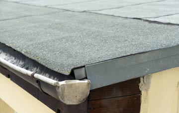 repair or replace Breadstone flat roofing?